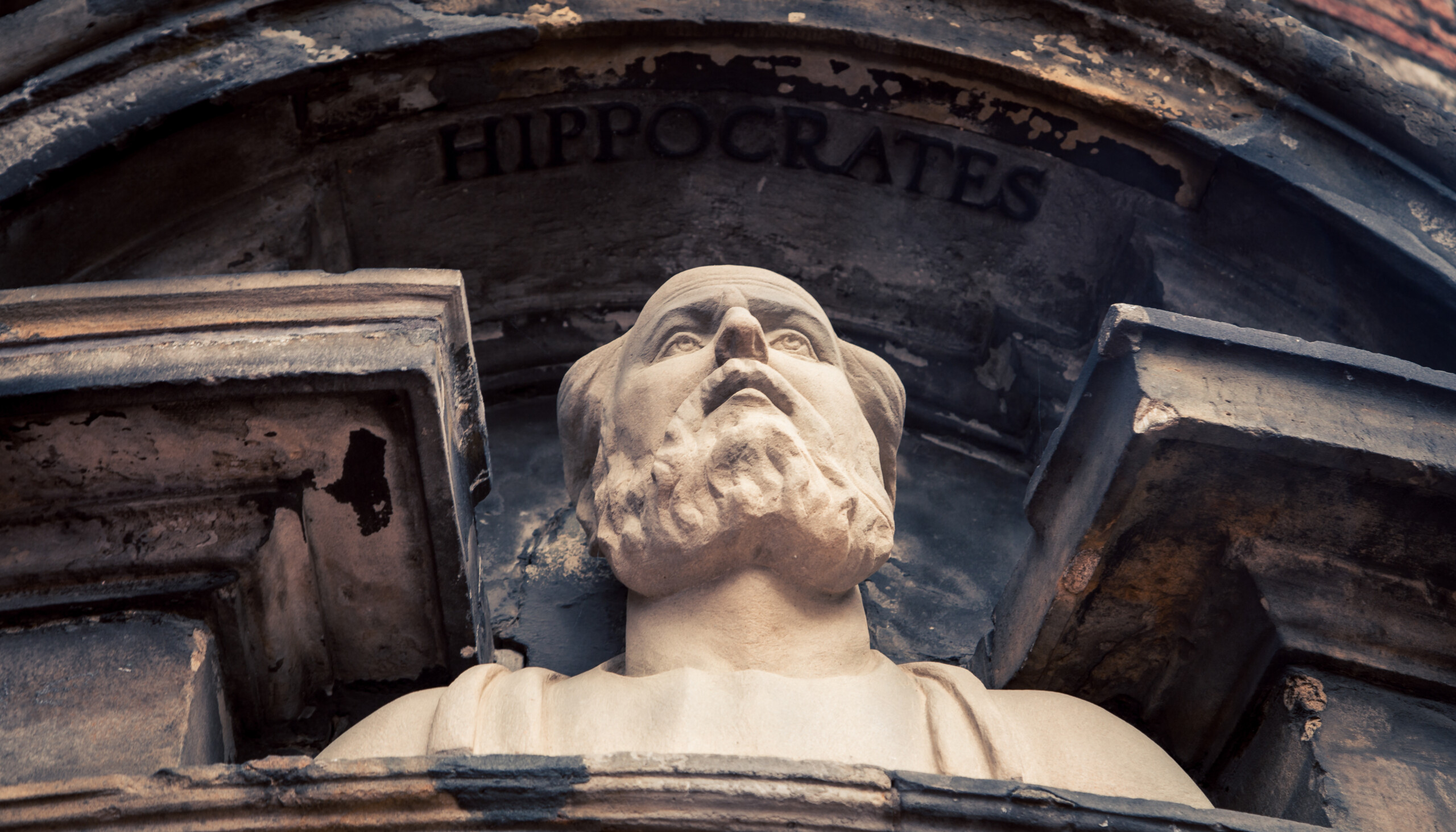 Statue,Of,Hippocrates