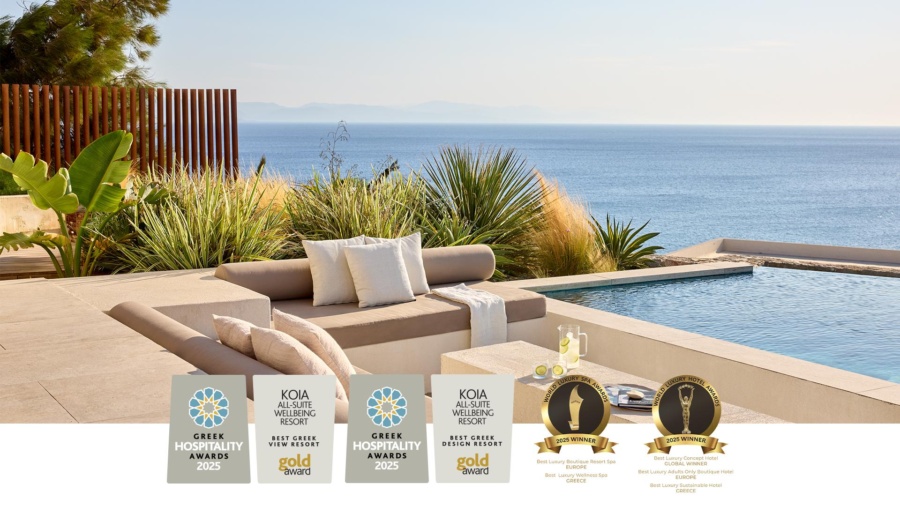 KOIA Resort Award wins for 2025.